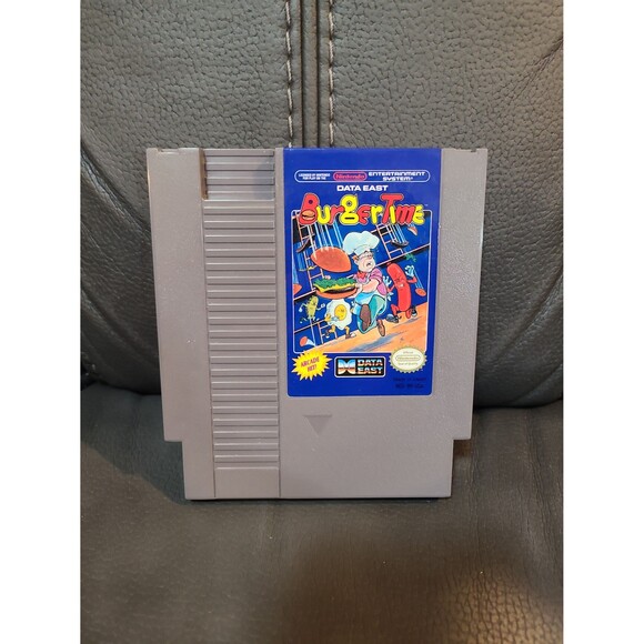 Burger Time for Nintendo NES Tested! - Picture 1 of 3